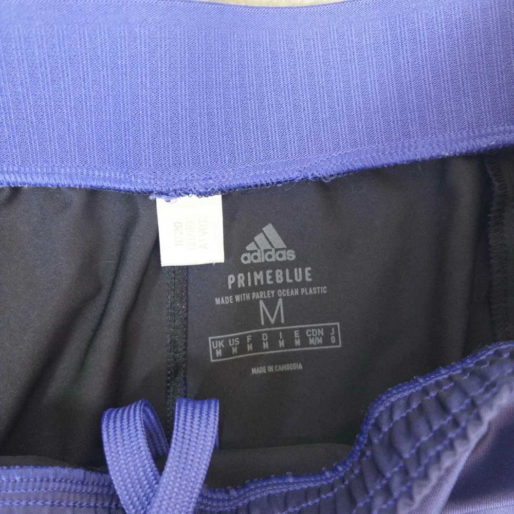 Adidas Shorts Mens Medium Purple Primeblue Athletic Gym GH7692 Training Workout